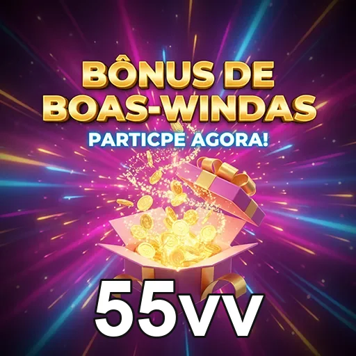 Jogador feliz com celular, desfrutando slots e promoções na 55vv