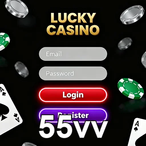 Imagem de tela de login de cassino no celular com interface simples