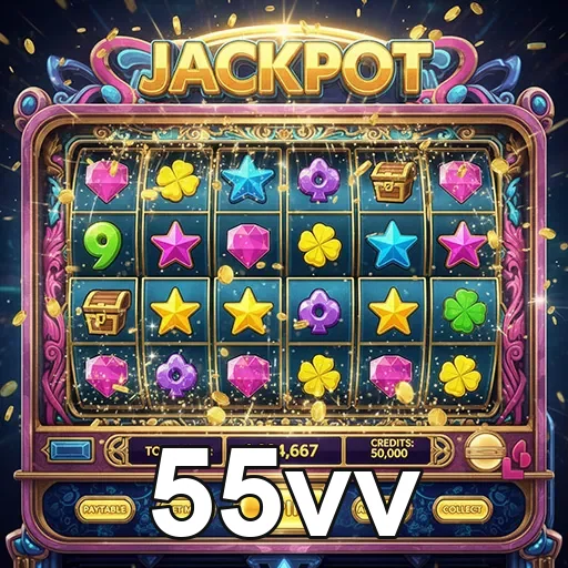 Imagem de depósitos acessíveis em slot games na 55vv