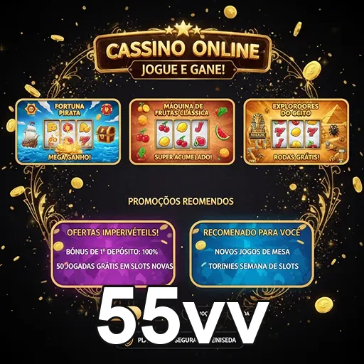 Jogos ao vivo de cassino confiável e seguro na 55vv