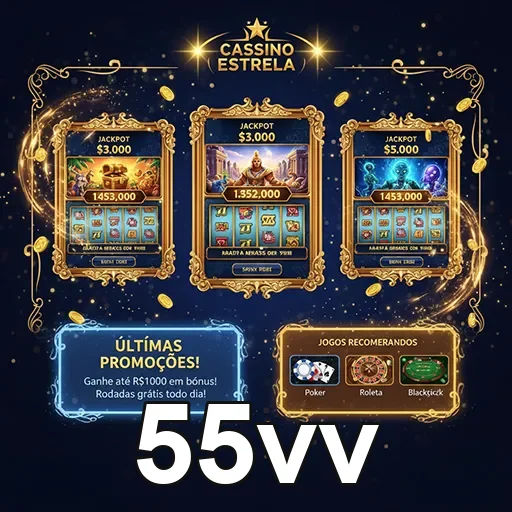 Imagem do site 55vv destacando o layout acolhedor e moderno da página inicial 55vv-Home05